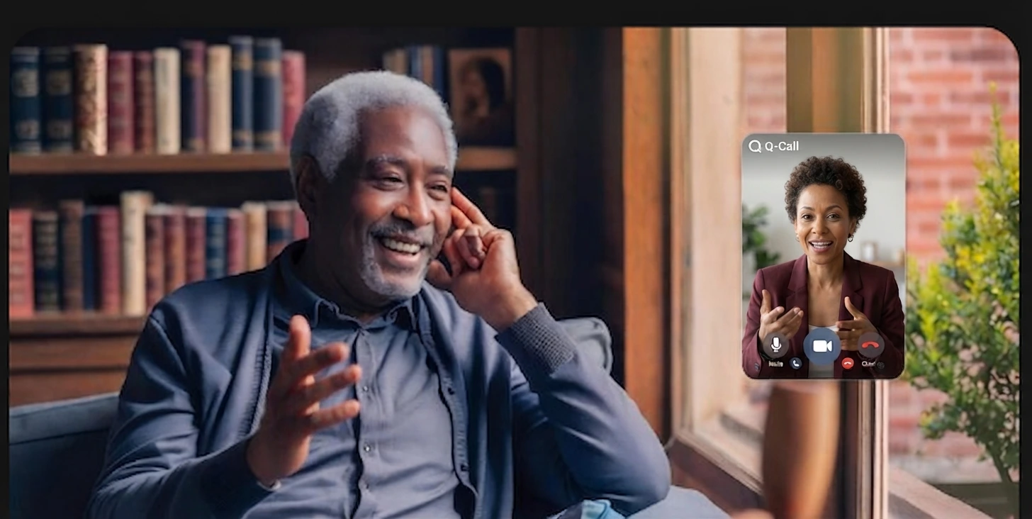 photo: diaspora video call